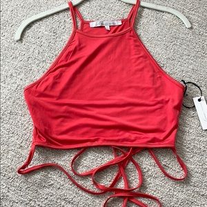 Lovers & Friends Halter Crop Tank